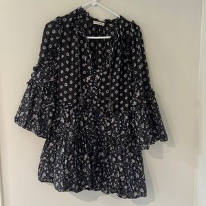 Ulla Johnson Navy Mini Dress - Size 2